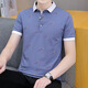 Playboy (Playboy) Brand haut de gamme Luxur Luxury Men's Summer NOUVEAU Été Casual Business Fashion T-shirt Men de base à manches courtes Polo Men 679 White M