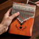 Assas Thumb Piano 21-tone Kalimba Finger Piano Birthday Gift Beginner Adult Children's Instrument Fawn Brown
