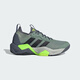 Adidas men's shoes 2025 spring new RAPIDMOVEADV2 training shoes JH6167 Silver gray green/black/bright lemon yellow JH6167 39