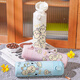 
Shantoulin Village Usaqi thermos cup student compact portable pea cup home office tea separation insulation cooling cherry blossom powder-L 400ml BXAD6263 Usaqi