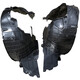 Mangmang is suitable for Qishi Tianlai Tiida Qashqai Bluebird Sylphy d60t90 front wheel leaf plate lining fender protection 1421 Qishi with snap buckle on the right side