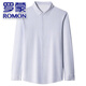 Romon (Romon) Frühlings- und Herbst-High-End-Maulbeer-Seiden-Shirt-Hemd-Langarm-Langarm-Geschäfte im mittleren Alter im mittleren Alter ohne annähernd gestreifte Streifenhemd (Plus) (9928) M 165 (vorgeschlagen, Jin bei 90-120 zu tragen [Jin gleich 0,5 kg]))