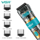 VGR695 Transparent Oil Head Electric Push Clipper Professionelles Ganzkörper wasserdichtes Haar Clipper High-Power Electric Push Clipper Spezial