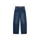 Teenie Weenie Bear Женские джинсы 2025 Осень Осень Новый Ретро вымыл Slack Comfort Pants Medium Blue M