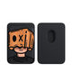 Kaooseen (Kaooseen) suitable for Apple magnetic card bag new magSafe in iphone15promax leather 15 card case type magnetic card bag-black-13556 box little man magnetic card bag + magnetic ring