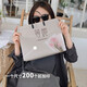 
Tulip Clothing Store Tote Bag Hand-carrying Clothing Packaging Gifts Gifts Non-woven Custom Shopping Bag Tulip Thickened Can Buckle Large Length 44 Height 33 Width 12200 Price
