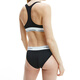 Calvin Klein para mujeres para mujeres Ck bikini resumen de mujeres F3787E001-Space Black S