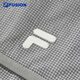 FILA FUSION斐乐潮牌梭织外套男2025秋新款休闲宽松连帽防晒上衣 云白色-WT L 175/96A/L