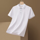 Jüdischer Polo-Nacken kurzärmeligte T-Shirt für die Sommersportläufe trendy Casual Thin T-Shirt atmungsaktivem, schnell trocknendem Top Hepg-JS-677 Black 5xl