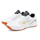 Double Star Bate Table Tennis Shoes for Men and Women Adults New Breathable Sports Shoes Lightweight Professional Youth Students Children's Badminton Shoes Platinum Lace-Free 43