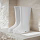 Fenziyan Ultralight Eva Eva Ush-Resistant Acid and Alkali Resistance Boots Boots Boots imperméables Boots de pluie antidérapante Anti-slip Integrated Hygine Hygiène Cuisine Picture principale Picture principale 38 37 Peut également être photographiée
