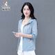 
Woodpecker summer new sun protection clothes for women's breathable thin UV protection mother summer jacket White M