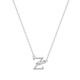 Yingtang Old Phoenix 999 original diamond 26 letter necklace for women 2025 new niche light luxury titanium steel non-fading collarbone Z