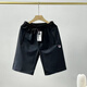 Fila Summer Silk Silk à séchage rapide Shorts sportifs Sports et femmes Pantalons de cinq points décontractés à cinq points Sens sur glace Pantalon à cinq points Fila Black Shorts brodés XL 120-140Jin [Jin est égal à 0,5 kg]