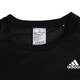 Adidas official ship store short-sleeved summer new running training sportswear woven fast-drying half-sleeved top round neck T-shirt 9274-Black woven fast-drying-spot fast-drying XS Recommended 70-85Jin [Jin equals 0.5 kg]