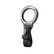 Cadena de automóviles de la llave de la llave de alta gama El nuevo cinturón de cinturón colgante de gancho multifuncional para los accesorios anti-perdidos de remolque de llave para mujeres Silver + Saddle Brown sin especificaciones