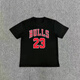 
Qiao Ting Bulls Rose Laven American basketball training suit Quick-drying short-sleeved sports T-shirt shooting suit trendy brand loose summer T6623 White Flyingman XS