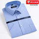 CEO Yageol Summer Herren Kurzarm Shirt Business Formale Kleidung Casual Locker Arbeit ohne Eisen kariertes Plaid-Hemd Männer DX6628 41 (empfohlenes Gewicht 145-160jin [Jin gleich 0,5 kg])