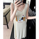 Кроме того, Modal Nightgown for Women's Summer Sumveless Vestend Vest 2025 Новый высококачественный ощущение пижамы на открытом воздухе и домашней одежды A671 красочный щенок XL XL