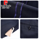 Pier-pantalon en laine Cardin Permi le printemps masculin 2025 Pantalon droit lâche pour personnes d'âge moyen et âgées, pantalon long anti-rides sans rides et repasser, gris foncé 9901 [laine épaisse 丨] 29 (2 pieds 2 tour de taille) 73 cm