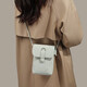 Tenggexiang Mobile Phone Bag для женщин Crossbody Mini Bag Портативная летняя универсальная китайская переворачиваемая крышка простая сумка для кроссбука с одной плечом зеленый