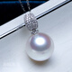 Juke luxury thickened large 18K gold Australian white pearl pendant single women's seawater necklace temperament necklace white