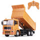 Aohai alloy version remote control dump truck dump truck children's simulation engineering vehicle remote control truck truck electric vehicle toy alloy version remote control dump truck [mechanical black/alloy car 3 sets of charging battery packs [random gift]