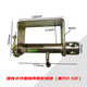 Truck rope tightener manual tightener heavy duty small automobile welding rope tightener ratchet thickened large galvanized welding rope tightener-1049