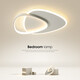 LED Plafond Light salon chambre Lumière moderne simple atmosphérique Master chambre principale carrée nordique pour enfants lampe de chambre 1W citron jaune 9922 rond noir 55 cm Extreme