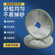 Ceramic bonding agent Diamond grinding wheel parallel 100 grinding PCD tool PCBN blade alloy tungsten steel boron nitride knife Bowl type 12532 holes 1010 particle size 120 mesh Remember not to dry grind