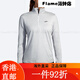 
Brooks (BROOKS) close-fitting sports top for men and women jogging breathable T-shirt half zipper long-sleeved top skin jacket [[women] Hemp Gray Purple XS All Size