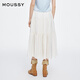 
Moussy 2025 spring new product literary pastoral style big sling skirt long skirt women 028ISA31-3261 013 Ivory color equal size