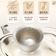 KAMJOVE pure titanium double-layer anti-scald small tea cup master tea cup tea cup kung fu tea cup household T-22F