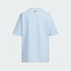 
Adidas Clover 2025 summer new men's comfortable breathable sports and casual teen short-sleeved T-shirt KG6628 One size 122CM