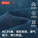 费雪孕妇牛仔裤2025春秋新款外穿大码无托腹不勒肚子休闲直筒裤 深蓝L