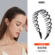 M2KA temperament high skull headband women's high-end hair clip headband face wash non-slip hair bundle crown headband
