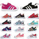 ADIDAS CLOVER CAPACIONES Niños para niños y niñas, cabezas de concha para bebés y niños, zapatos para niños pequeños suaves Label de oro Anti-slip Shoes y zapatos casuales Bola de cabello de lámina suave 3294 [súper ligero y suave] 32