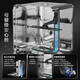 Haier home built-in double-sided dishwasher, large 18 sets + 3 large capacity, AI intelligent control, double 80 high temperature cleaning, first-class water efficiency, fully automatic built-in dishwasher L7, new double-sided washing, 18 sets, three layers | six-star UV disinfection