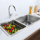 Kohler Kohler Küchenspüle Schutztisch Tisch und unten Doppelküchenbecken K-3884T-C-NAK-3664T-H-NNA K-3884T-C-NA 480mm Single Slot