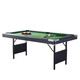 Lightning guest billiard table children's home foldable multi-functional three-in-one billiard table leisure and entertainment standard table tennis table 6 feet 1.93 meters three-in-one folding billiard table home multi-functional billiard table standard black eight billiard table