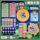 SHANTOULIN Village Children's Kindergarten Calendar Weather Week Week Pasta Libros tranquilos Toys Libro de texto Material de educación temprana Pack My Little Calendar + Classic Tetris