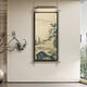 
Yonghuan New Chinese style living room sofa background wall hanging painting landscape landscape style four-link combination restaurant corridor decoration painting g style 68178cm picture frame 58112cm no light