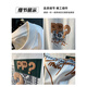 T-shirt à manches courtes Pierre Cardin T-shirt imprimé à la mode mince en 2025 Summer Xinjiang Cotton Round Round Coule Mente à manches Mentes Top t White 2 [ZJ1047 Version de l'ajustement] M adapté à 90-108 Jin [Jin est égal à 0,5 kg]