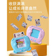 Qianqi Meng Kinderspielzeuglernmaschine zweisprachige Erleuchtung Audio Kinderlieder Erkennungskartenmaschine Baby Frühschulmaschine Pink Cat + 224 Traditionelles Mandarin Englisch