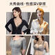 
Carey Kay traceless underwear for women with small breasts gathering and large bra summer 2025 latest style breast collection and lower upper sag bra Oak gray M (recommended 34/75AB)