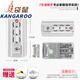袋鼠（KANGAROO）YIF怡丰TSA13066F海关密码锁拉杆箱行李箱配件密码锁 箱包扣锁 TSA13066F#海关扣锁一个(银色)