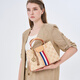 
GUSKI French brand women's bag 2025 new bucket bag printed one-shoulder crossbody handbag tote bag Valentine's day birthday gift girl apricot color [Apricot] Send your girlfriend to your wife to your mother to your girlfriend