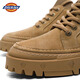 Dickies Martin Boots Herrenstiefel 2025 Herbstschuhe Herren trendige All-Match-Stiefel Herren-Low-Top-Arbeitsstiefel Herrenschuhe hellbraun 42 [Einen Größe groß, geeignet für Sportschuhe 43]