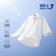 HLA Heilan House collared executive shirt L7 soft stretch version autumn 25DP no-iron shirt for men
