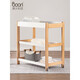 Boori solid wood multi-functional diaper table newborn baby care table storage table bath touch diapers GB solid wood care table